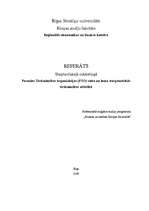 Referāts 'Pasaules Tirdzniecības organizācijas vieta un loma starptautiskās tirdzniecības ', 1.