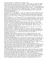 Eseja 'The Great Depression', 1.