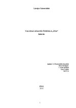 Referāts 'Valodas analīze žurnālā "Una"', 1.