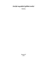 Referāts 'Latvijas augstākās izglītības analīze', 1.