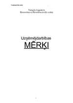 Referāts 'Uzņēmējdarbības mērķi', 1.