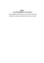 Konspekts 'Tilžas upes hidroloģiskais raksturojums', 1.