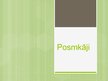 Prezentācija 'Posmkāji', 1.