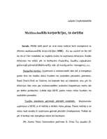 Konspekts 'Multinacionālās korporācijas, to darbība', 1.