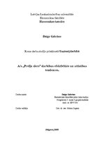 Referāts 'A/s "Preiļu siers" darbības efektivitāte un attīstības tendences', 1.