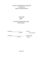 Konspekts 'Džinsi, džinsu audums', 1.