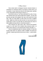 Konspekts 'Džinsi, džinsu audums', 4.