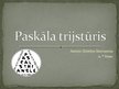 Prezentācija 'Paskāla trijstūris', 1.