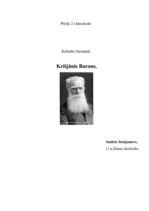 Referāts 'Krišjānis Barons', 1.
