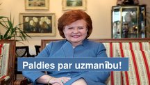 Prezentācija 'Vaira Vīķe-Freiberga', 24.
