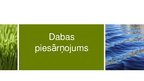 Prezentācija 'Projekts "Dabas piesārņojums"', 1.