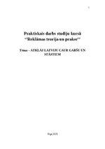 Referāts 'Atklāj Latviju caur garšu un stāstiem', 1.