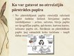 Prezentācija 'Papīrs, kartons un makulatūra', 6.