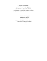 Diplomdarbs 'Latvijas auto tirgus analīze', 1.