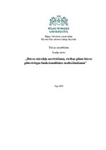 Referāts 'Būves stāvokļa novērtēšana, rīcības plāns būves pilnvērtīgas funkcionalitātes no', 1.