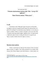 Referāts 'Noras Ikstenas romāns "Mātes piens"', 1.