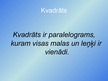 Prezentācija 'Paralelograms un tā īpašības', 9.