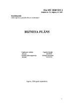 Biznesa plāns 'SIA "MT Serviss 1" - apkures granulu ražošana, tirdzniecība', 1.