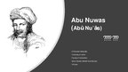 Prezentācija 'Abu Nuwsas', 1.