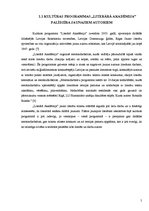 Referāts 'Jauno literātu talantu attīstības iespējas Latvijā pēdējos gados', 5.