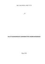 Referāts 'Valsts ekonomiskās suverenitātes nozīme mūsdienās', 1.