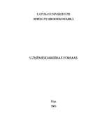 Referāts 'Uzņēmējdarbības formas Latvijā', 1.