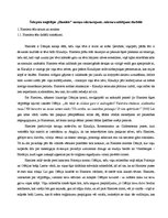 Konspekts 'Šekspīra traģēdijas "Hamlets" varoņu raksturojums, raksturu atklājums darbībā', 1.