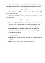 Konspekts 'A Comparison of Two Rival Companies. "Starbucks" and "Costa Coffee"', 6.