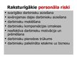 Prezentācija 'Personāla riski', 15.
