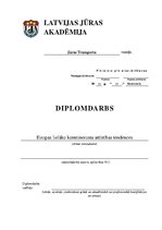 Diplomdarbs 'Eiropas lielāko konteinerostu attīstības tendences', 1.