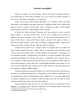 Eseja 'Skaistais un neglītais', 1.