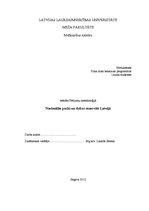 Referāts 'Nacionālie parki un dabas rezervāti Latvijā', 1.