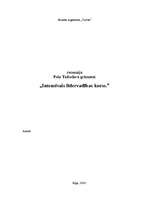 Eseja '"Intensīvais līdervadības kurss" Pauls Tafinders', 1.