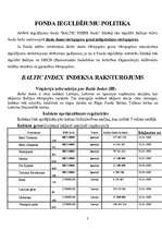 Referāts 'Atvērtais ieguldījumu fonds "Baltic Index"', 3.