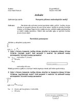 Paraugs 'Transporta plūsmas makroskopiskie modeļi', 1.