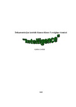 Referāts 'Dokumentācijas izstrāde biznesa klases 5 zvaigžņu viesnīcai "Intelligence"', 1.
