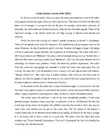 Eseja 'Cruise Tourism: the Trends of the 2020's', 1.