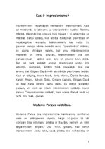 Eseja 'Impresionisms', 3.