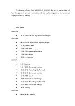 Konspekts 'Business Trip to Brazil', 3.