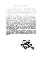 Eseja 'Vai es ticu Latvijas tiesām', 1.