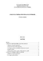 Referāts 'Pārstāvja tiesības rīkoties savās interesēs', 1.