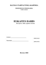 Referāts 'Sodu izpildes tiesības - valsts probācijas dienests kā sodu izpildes institūts', 1.