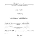 Konspekts 'Interesantākās slavenību viesnīcas', 1.