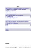 Diplomdarbs 'Communication and Nonverbal Communication', 1.