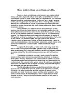 Eseja 'Berzes spēks sadzīvē', 1.