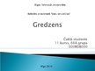 Referāts 'Gredzens', 16.
