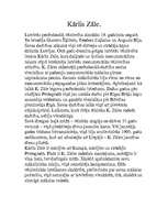 Konspekts 'Kārlis Zāle', 1.