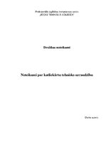 Konspekts 'Drošības noteikumi par katliekārtu tehnisko uzraudzību', 1.
