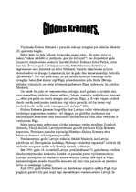 Konspekts 'Gidons Krēmers', 1.