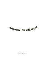 Eseja 'Jaunieši un atkarība', 1.